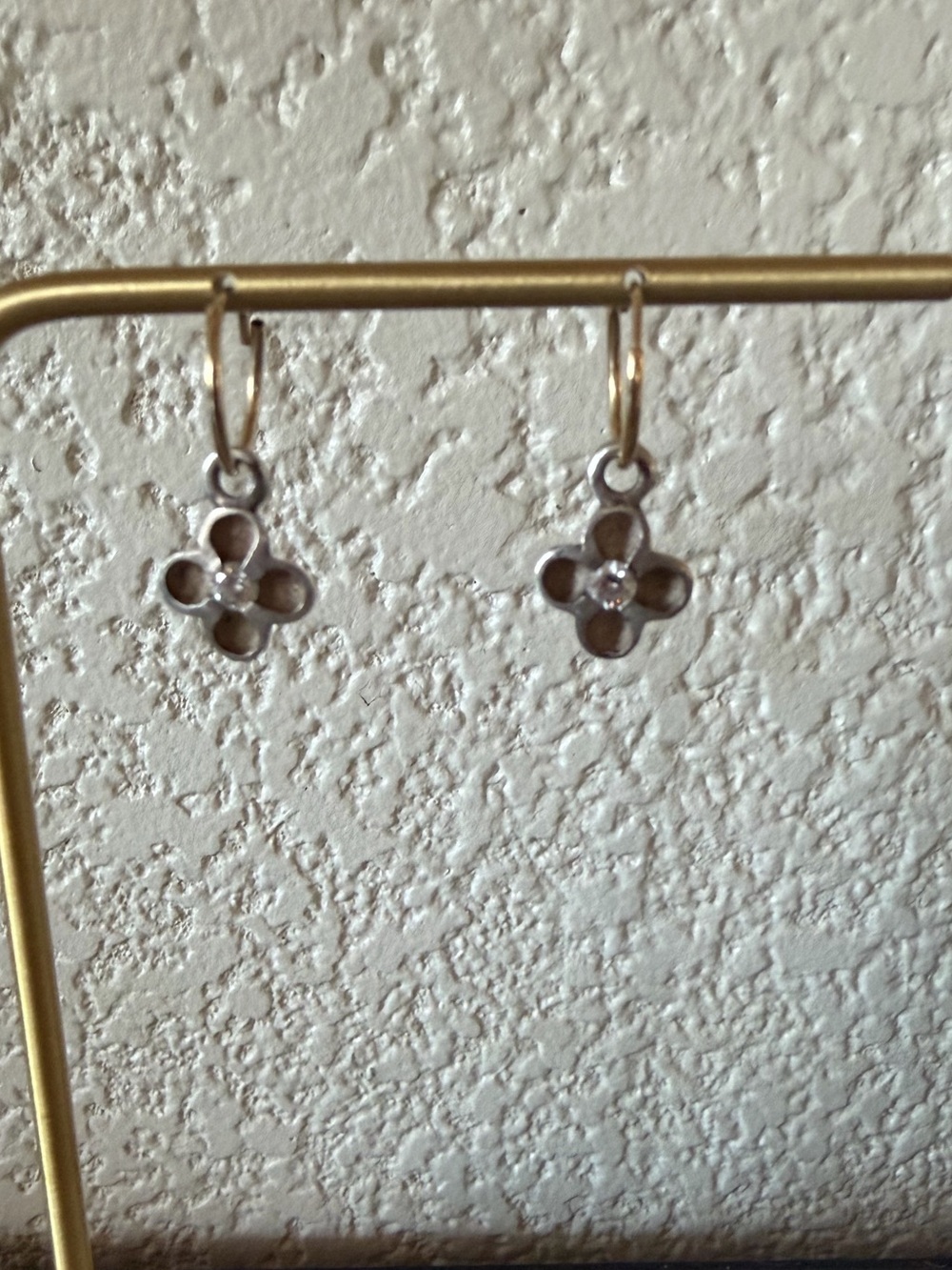 Lee Brevard Belides Endless Hoop Charm Earrings